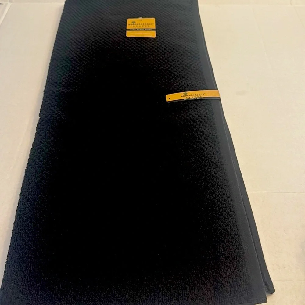 8pc ECOEXISTENCE Bamboo Zero Twist Loops Bath Towel Set - Black